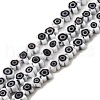 Handmade Millefiori Glass Bead Strands LAMP-J035-4mm-18-1