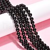 Natural Agate Beads Strands X-G-G390-8mm-01-4