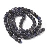 Natural Iolite Beads Strands G-J400-E05-02B-4