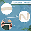 50 Yards Cotton Ribbon OCOR-WH0101-22A-4