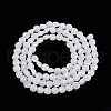 Imitation Jade Glass Beads Strands GLAA-N052-06-B07-2