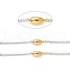 Ion Plating(IP) Two Tone 304 Stainless Steel Link Chain STAS-C079-22A-2