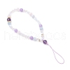 Moonstone Mobile Straps HJEW-JM03424-03-4