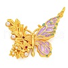 Rack Plating Brass Enamel Pendants KK-Z054-4G-02-1