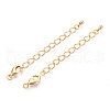 Brass Chain Extender KK-T074-61G-01-2