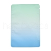 Two Tone Rectangle Plastic Zip Lock Gift Bags OPP-C003-01D-02-1