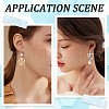 SUNNYCLUE 30Pcs 3 Colors 304 Stainless Steel Ear Cuff Findings STAS-SC0008-43-5
