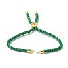 Cotton Cord Bracelet Making KK-F758-03-09-G-1