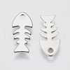 Tarnish Resistant 201 Stainless Steel Pendants STAS-F139-021P-2