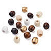 Craftdady 210Pcs 7 Style Unfinished Natural Wood Beads WOOD-CD0001-20-9
