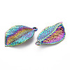 Rainbow Color Alloy Pendants PALLOY-S180-293-NR-3