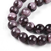 Baking Painted Glass Beads Strands X-DGLA-N003-10mm-C09-4