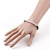 Polymer Clay Heishi Beads Stretch Bracelets BJEW-JB05811-01-4