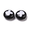 Two-tone Acrylic Beads OACR-U003-16-2