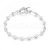 Tarnish Resistant 304 Stainless Steel Link Chain Bracelets BJEW-P237-30P-6