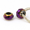 Glass European Beads GDA010-C7-1