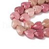 Natural Rhodonite Beads Strands G-D316-B06-3