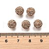 Czech Glass Rhinestones Beads RB-E482-8mm-362-4