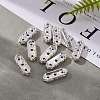 Brass with Grade A Rhinestone Bridge Spacers RB-H236-S-6
