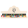 Cloth Embroidery Band with Colorful Wool Pom Pom Ball Tassel Choker Necklaces for Women FS-WG50431-01-2