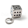 304 Stainless Steel Enamel Pendants X-STAS-E058-05P-2