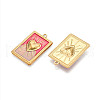 Ion Plating(IP) 304 Stainless Steel Pendants X-STAS-N107-05A-G-2