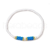 Glass Seed Beads Stretch  Bracelets for Women BJEW-MZ00153-05-2