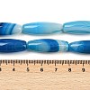 Natural Striped Agate/Banded Agate Beads Strands G-S280-10A-5