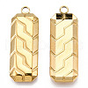 Ion Plating(IP) 304 Stainless Steel Pendants STAS-T063-213G-1