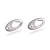 304 Stainless Steel Stud Earring Findings STAS-E482-01P-2