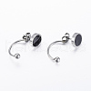 (Jewelry Parties Factory Sale)304 Stainless Steel Stud Earrings EJEW-H338-05P-1