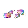 Ion Plating(IP) 304 Stainless Steel Pendants STAS-L268-023MC-3