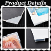  50Pcs Plastic Triangle Corner Protector FIND-NB0005-48B-4