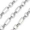 Rack Plating Brass Oval Link Chains CHC-G023-02P-1