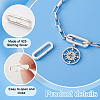   925 Sterling Silver Spring Gate Ringsed FIND-PH0021-77A-4