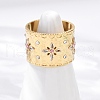 304 Stainless Steel Cuff Open Rings RJEW-S629-10G-D-1