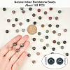 ARRICRAFT Natural Indian Bloodstone Beads Strands G-AR0002-35-2