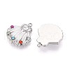 304 Stainless Steel Pendants STAS-N109-202P-2