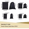  16Pcs 4 Styles Polyester Bags ABAG-NB0001-64-3