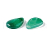 Natural Green Agate Pendants G-B030-14-3