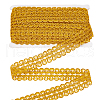 13 Yards Polyester Braided Metallic Lace Trim DIY-WH0632-44-1