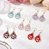 304 Stainless Steel Dangle Earrings EJEW-JE06368-1