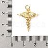 Brass Pendants KK-P300-21G-3