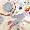5 Yards Polyester Ribbon OCOR-WH0078-176B-3