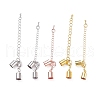 (Defective Closeout Sale: Chain Inconsistent Length & End Uneven Electroplating) KK-XCP0001-58-1