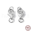 925 Sterling Silver Lobster Claw Clasps STER-I010-8mm-1