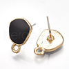 Alloy Stud Earring Findings PALLOY-S177-39A-2
