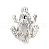 Alloy Bead Cage Pendants FIND-M012-01P-P-1