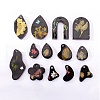 DIY Irregular Shape Pendants Silicone Molds X-DIY-A038-02A-2