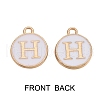 Golden Plated Alloy Charms ENAM-SZ0001-25A-H-2